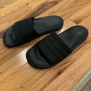 Women’s Adidas Adilette Cloudfoam Slide Sandal Size 11